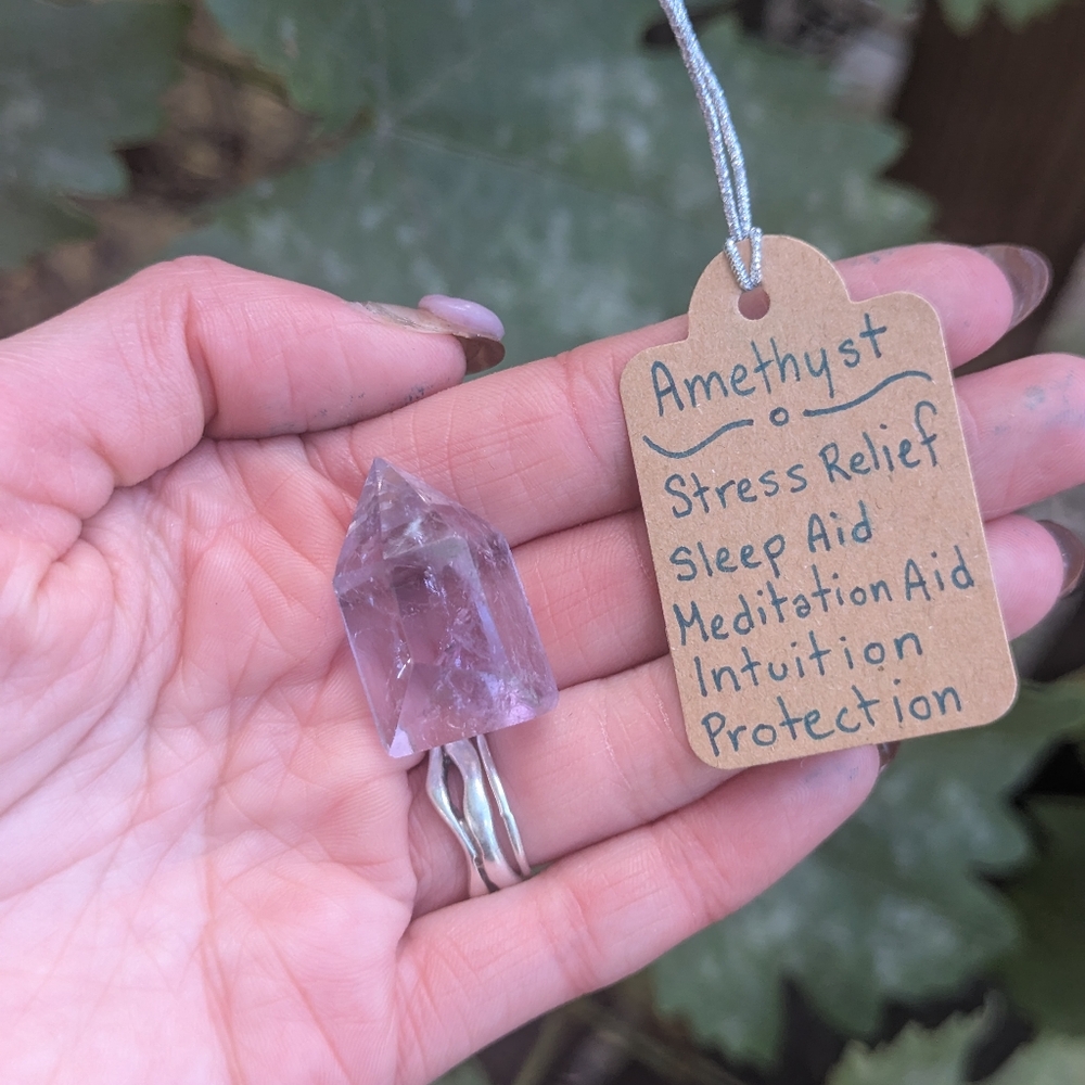Amethyst Crystal Point
